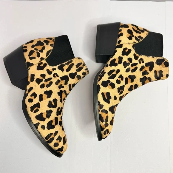 Steve Madden Womens Palace Leopard Print
Calf Hair Ankle Boots - Picture 10 of 14